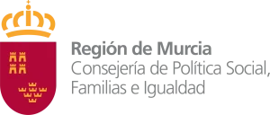 Logo Conserjería de política social de la Región de Murcia.